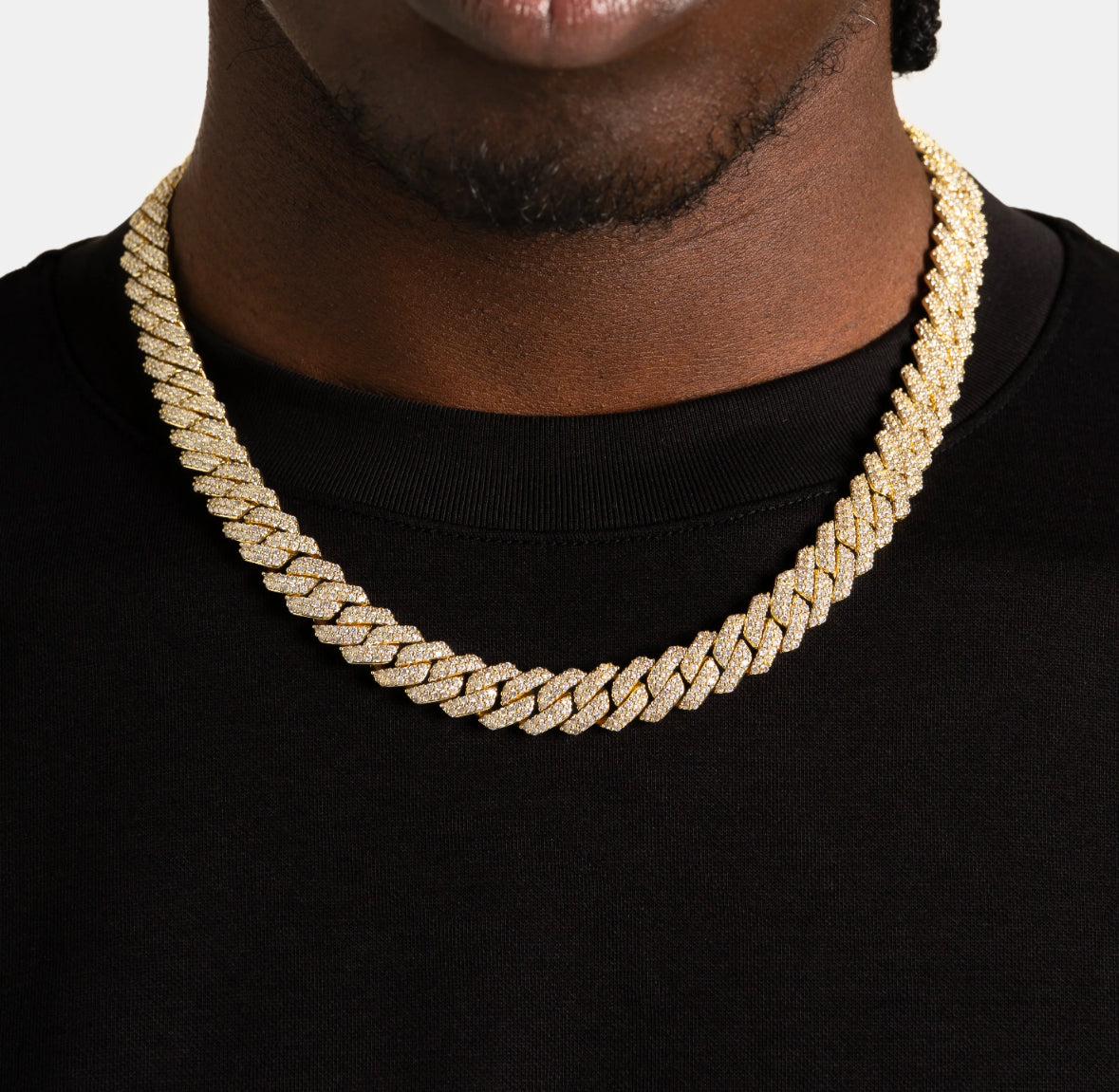 Chaîne Cuban 12mm Or