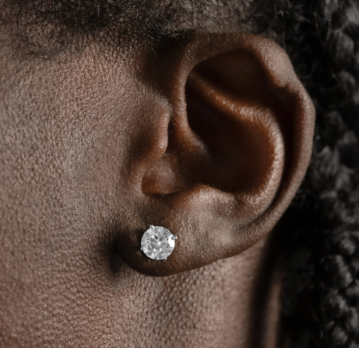 Boucles d'Oreilles Rondes — 6 mm